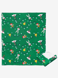 Manta Looney Tunes Looney Lights de tacto sedoso