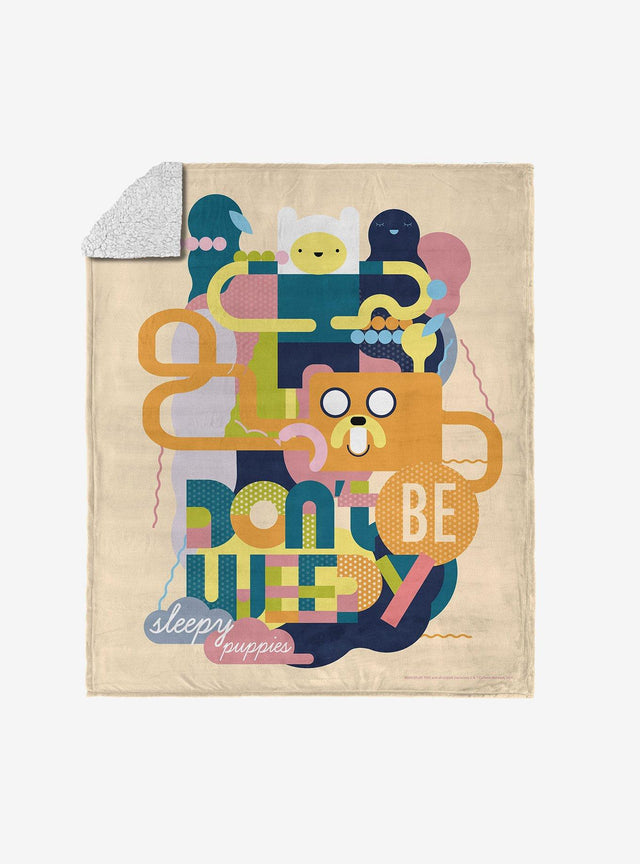 Adventure Time Manta Sherpa Silk Touch