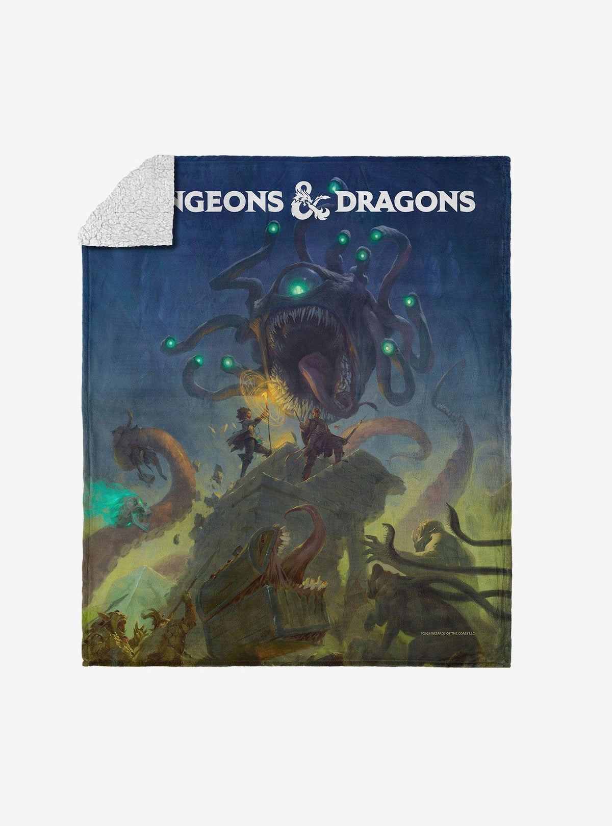 Manta Sherpa Dungeons & Dragons: Oso lechuza vs. dragón