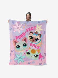 Manta Sherpa Littlest Pet Shop Purr-fect Pals