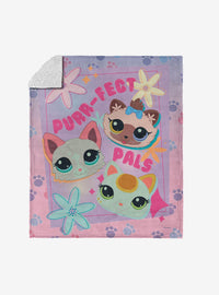Manta Sherpa Littlest Pet Shop Purr-fect Pals