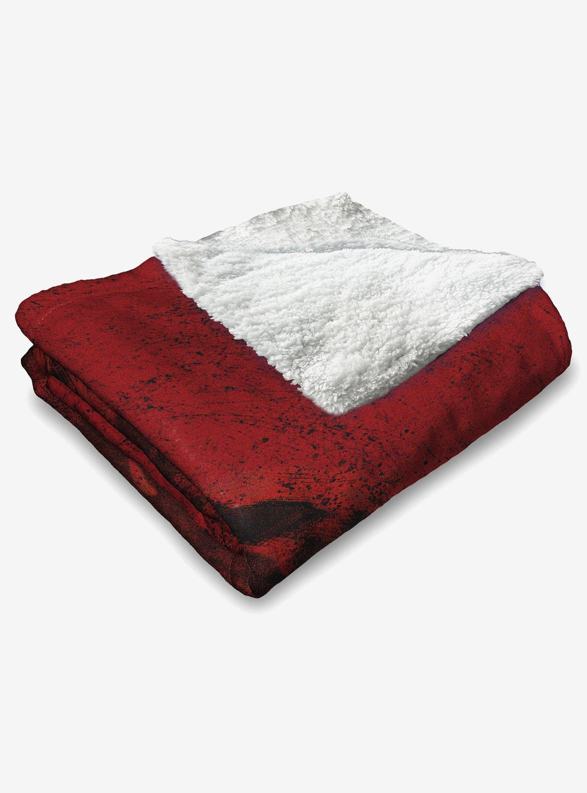 Manta Sherpa Silk Touch roja de Mortal Kombat