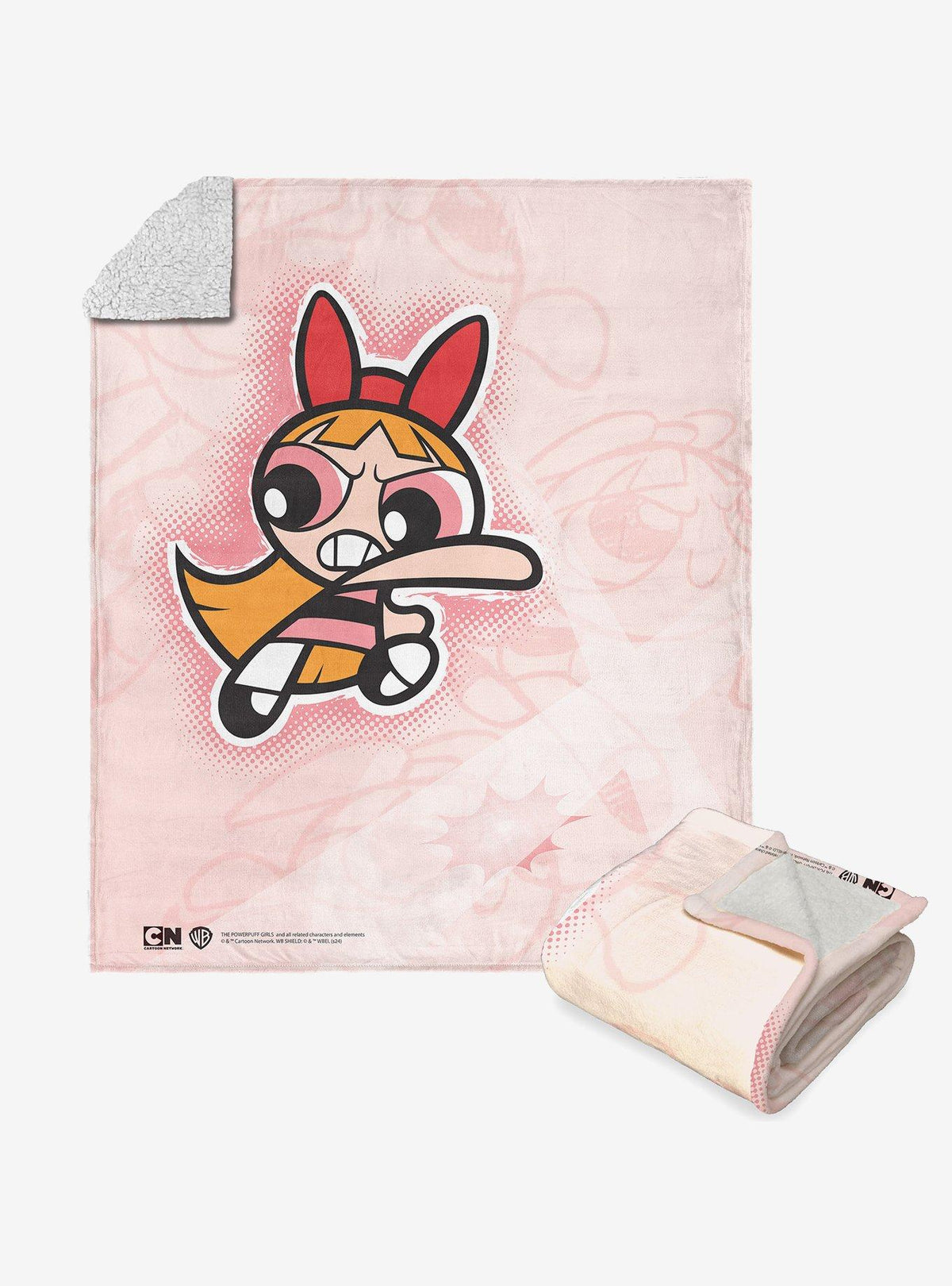 Manta Sherpa Powerpuff Girls Blossom Battle