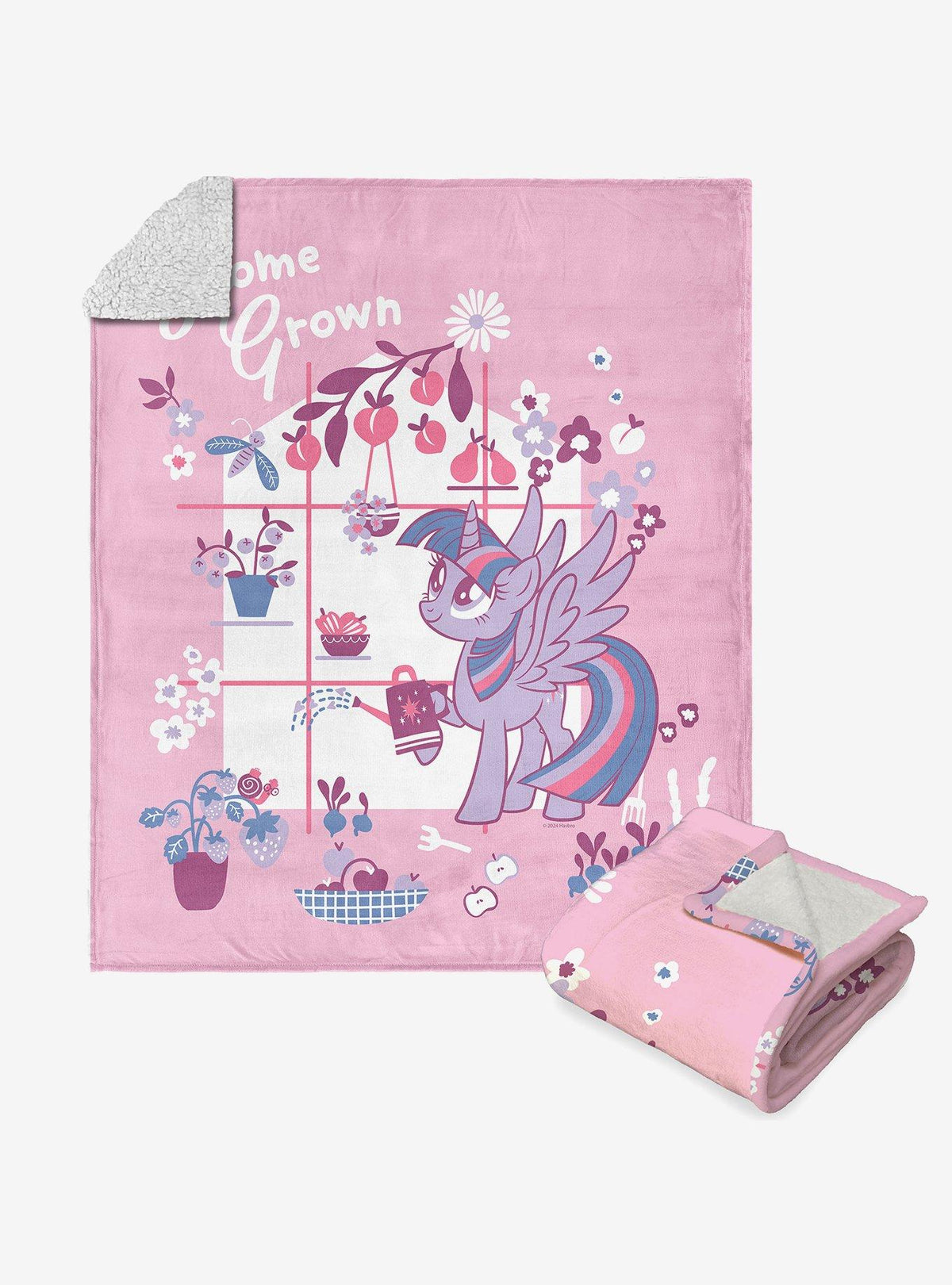 Manta Sherpa de tacto sedoso My Little Pony Twilight