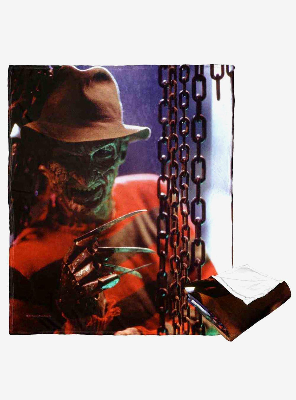 Manta de tacto sedoso Nightmare on Elm Street