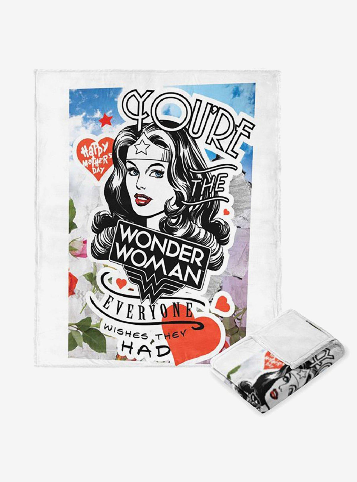 Manta de tacto sedoso Wonder Woman