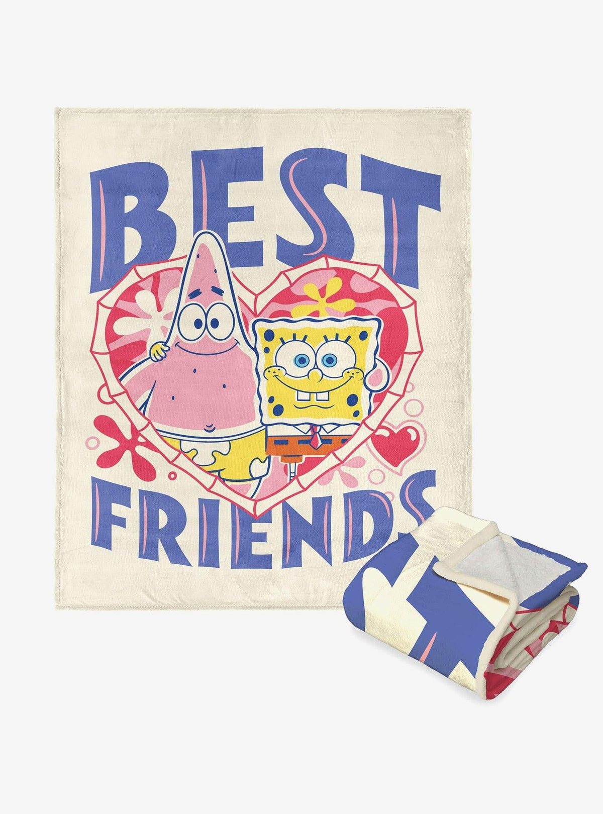 Manta Sherpa de SpongeBob SquarePants: Mejores amigos