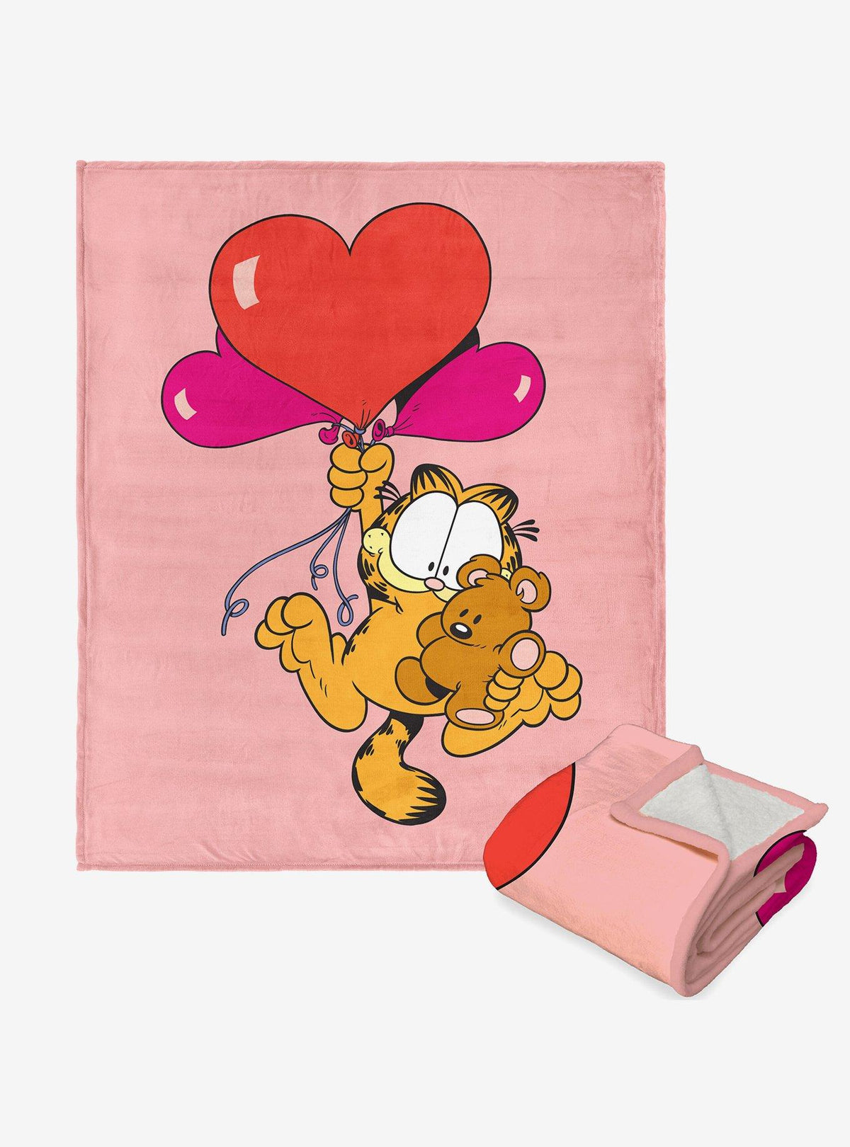 Manta Sherpa de tacto sedoso Garfield Fly Away