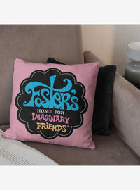 Cojín con logo de Foster's Home for Imaginary Friends