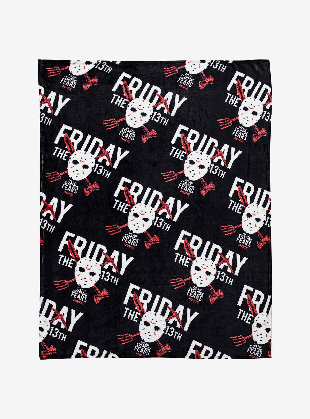 Manta de tacto sedoso Friday the 13th Friday Fears