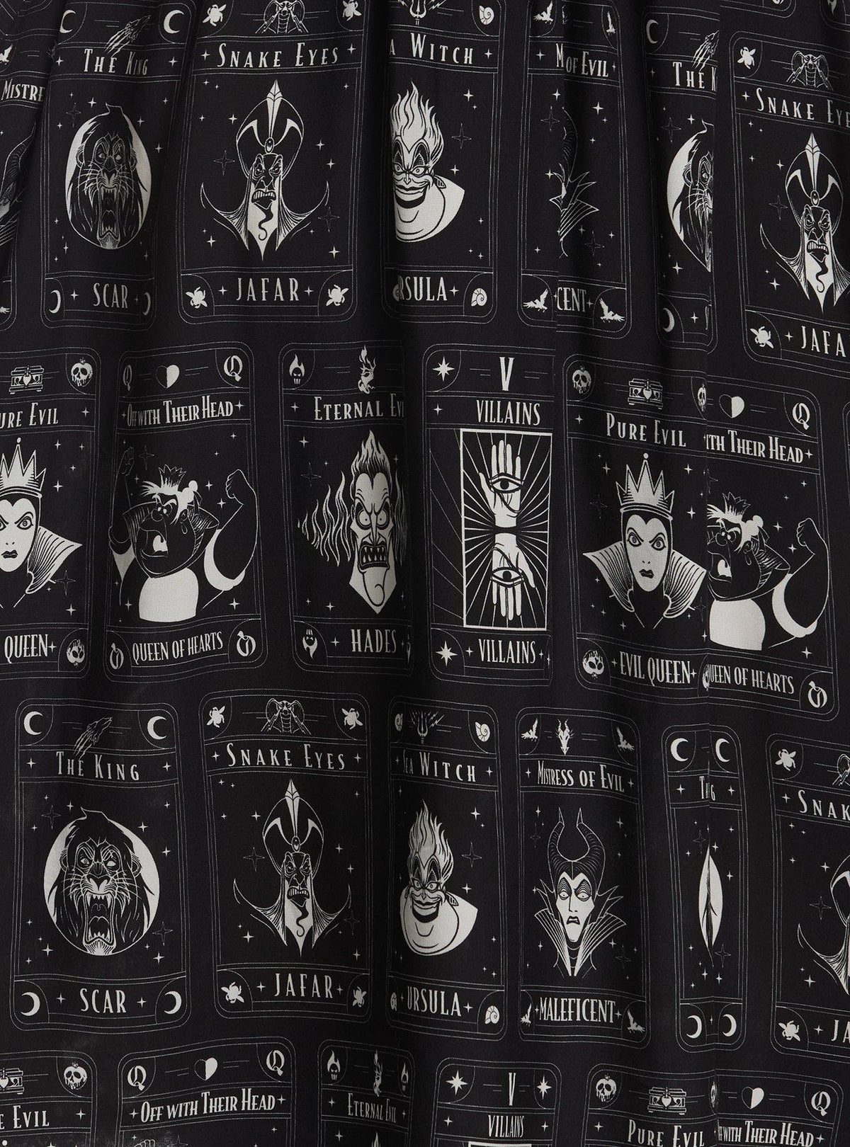 Vestido midi de Villanos de Disney