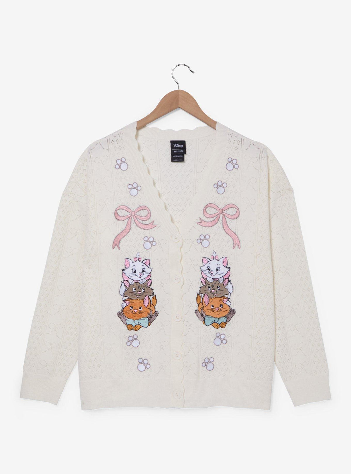 Cárdigan tejido The Aristocats para mujer
