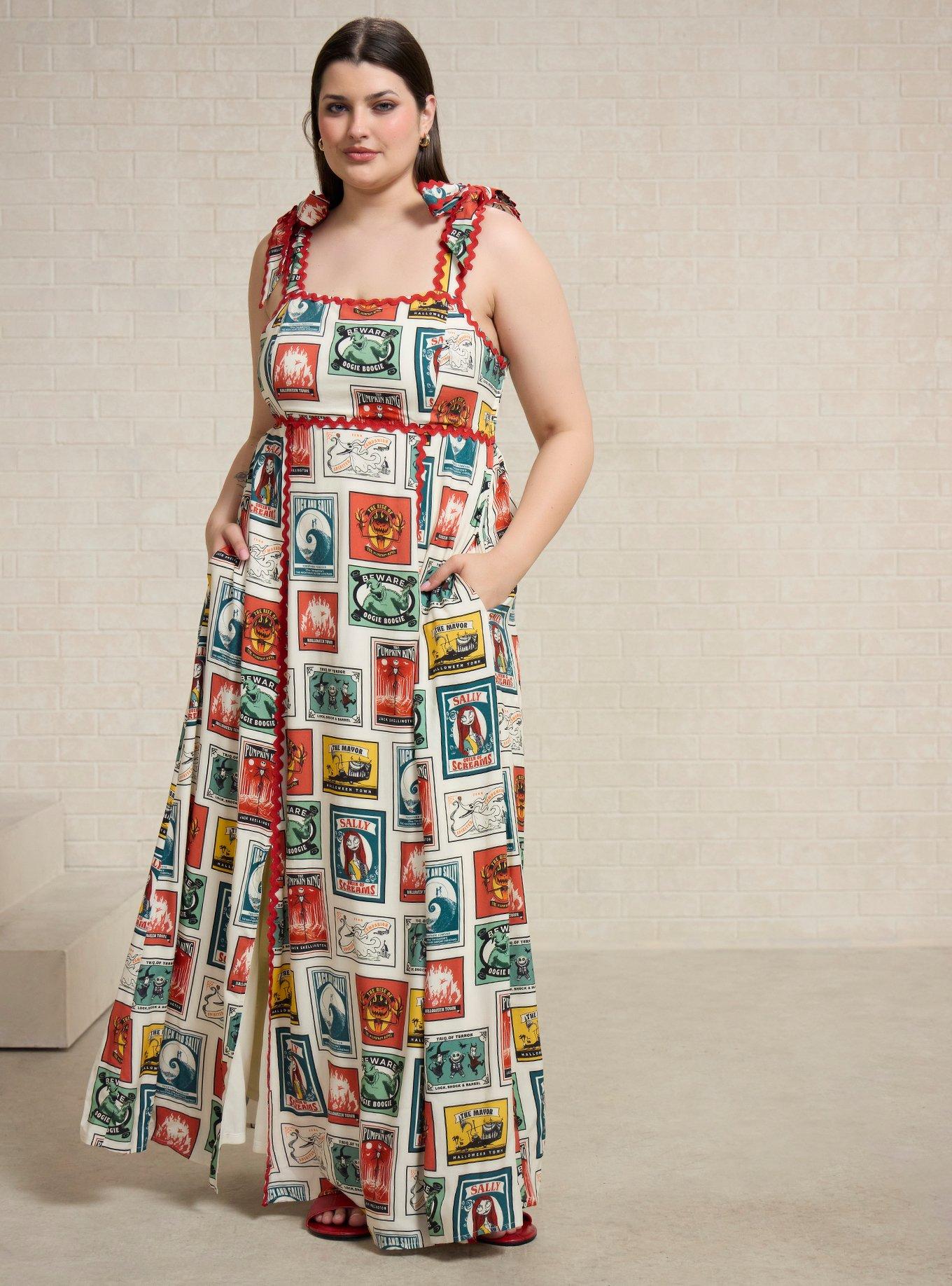 Vestido maxi The Nightmare Before Christmas