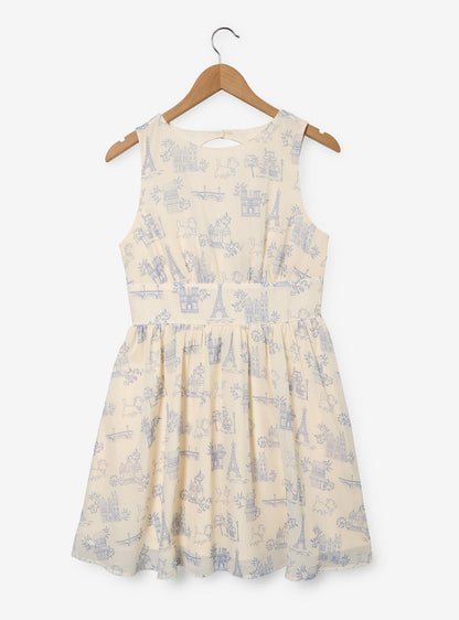 Vestido Disney The Aristocats con estampado integral