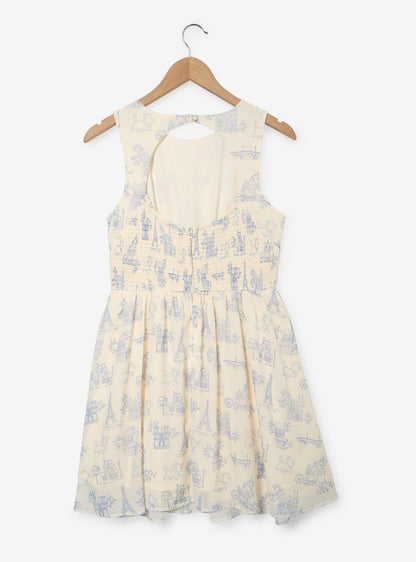 Vestido Disney The Aristocats con estampado integral