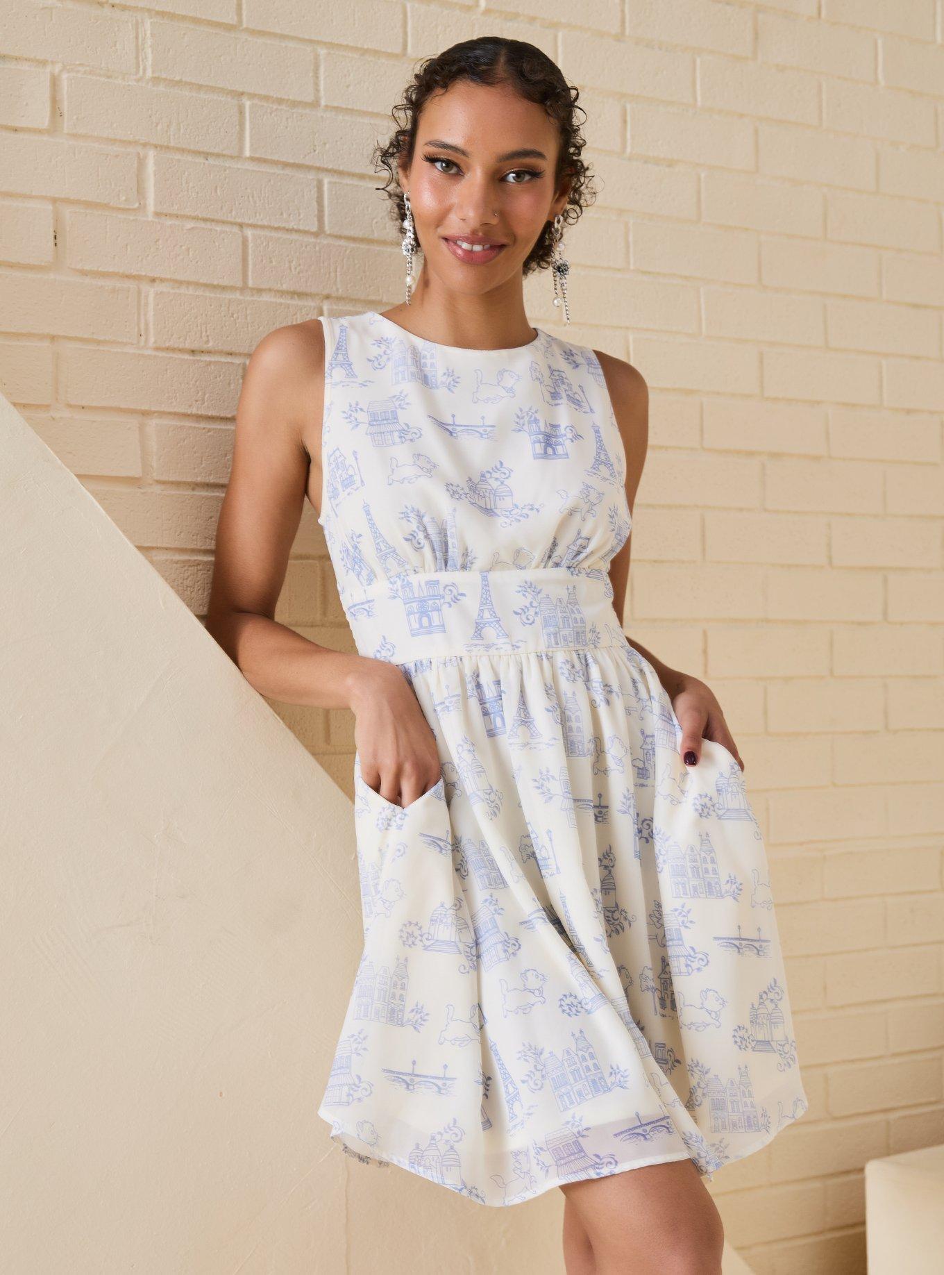 Vestido Disney The Aristocats con estampado integral