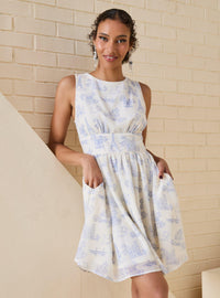 Vestido Disney The Aristocats con estampado integral
