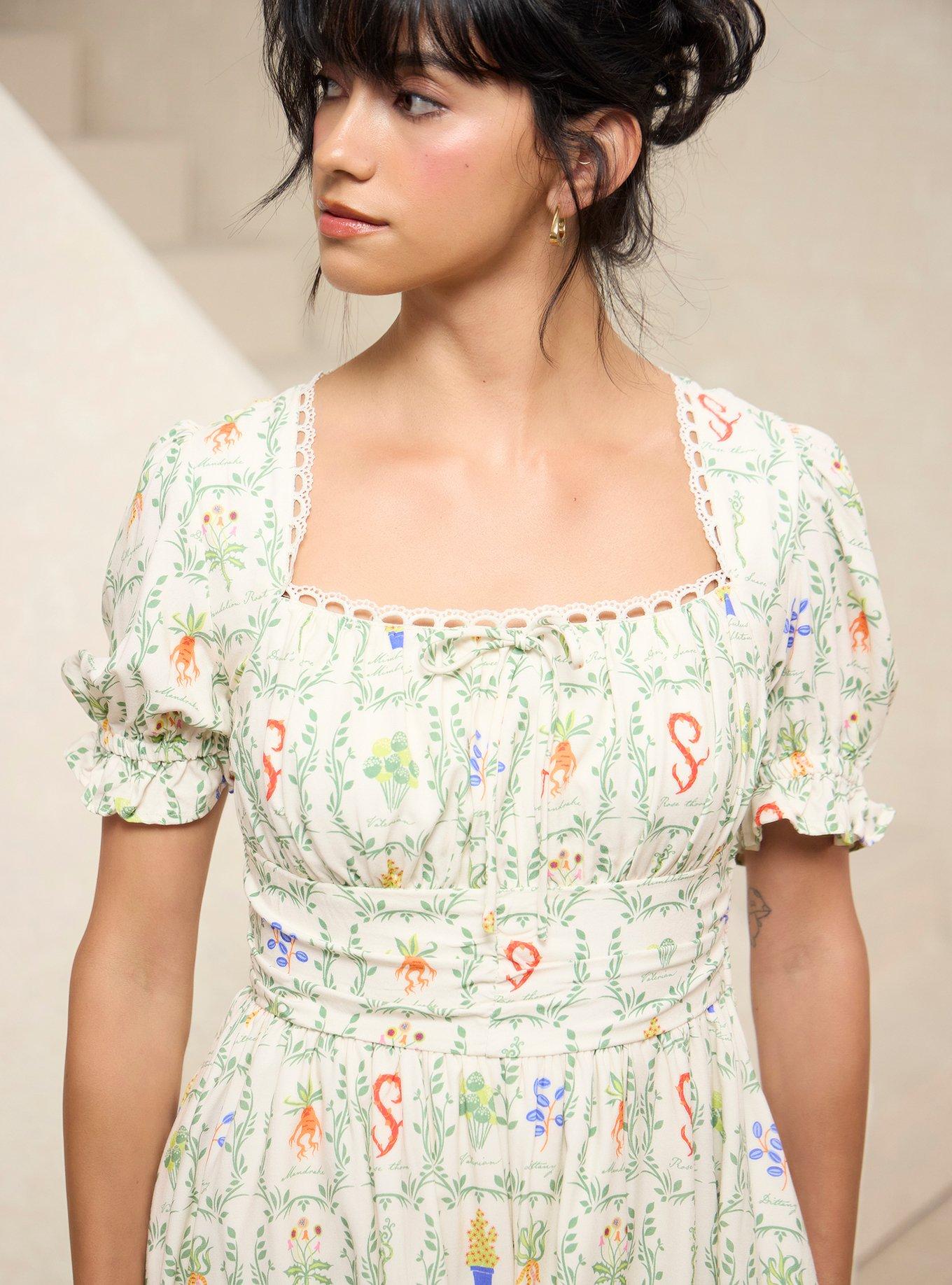 Vestido Harry Potter de plantas de Herbología