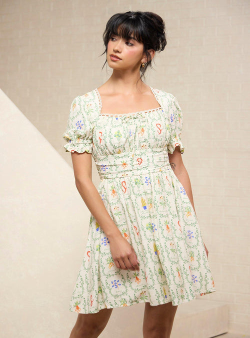 Vestido Harry Potter de plantas de Herbología