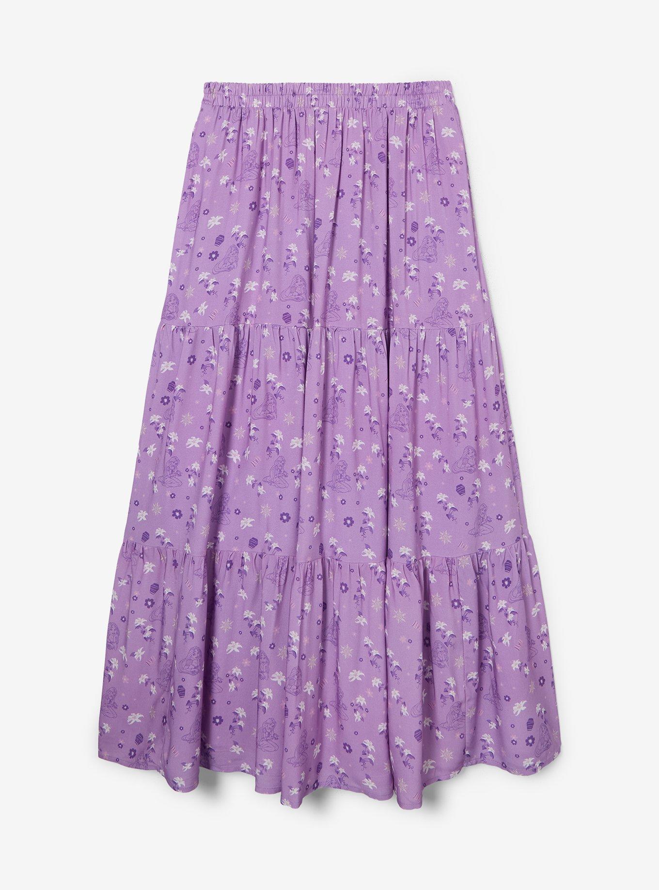 Falda maxi floral de Rapunzel de Disney Tangled