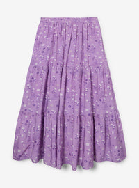 Falda maxi floral de Rapunzel Tangled en tallas plus