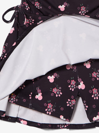 Falda deportiva floral de Minnie Mouse