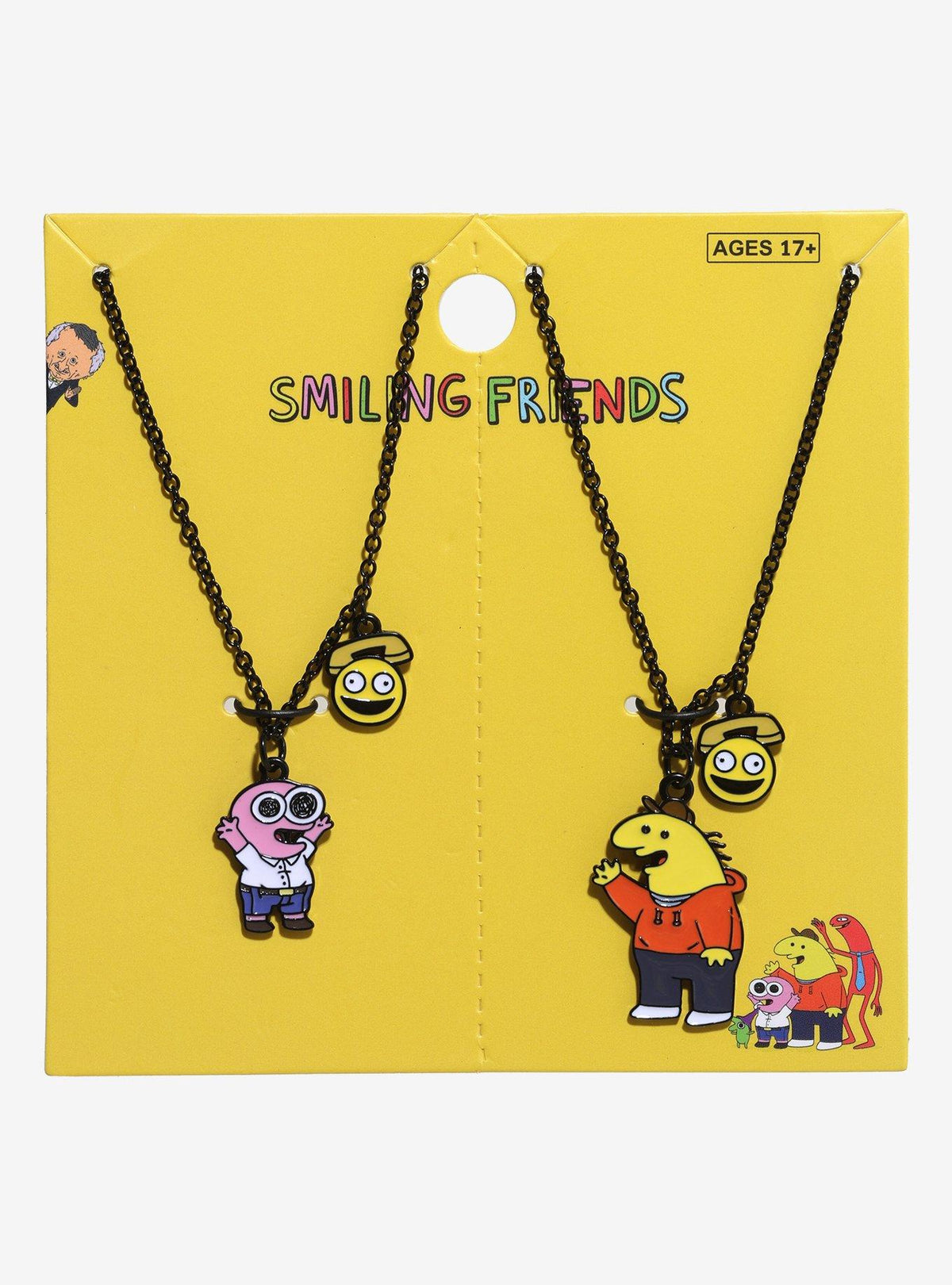 Set de collares de mejores amigos Smiling Friends