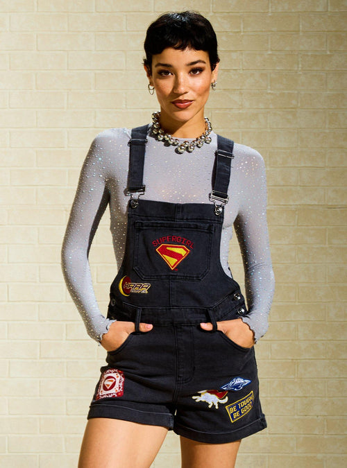 Jardinera corta de Supergirl de DC Comics