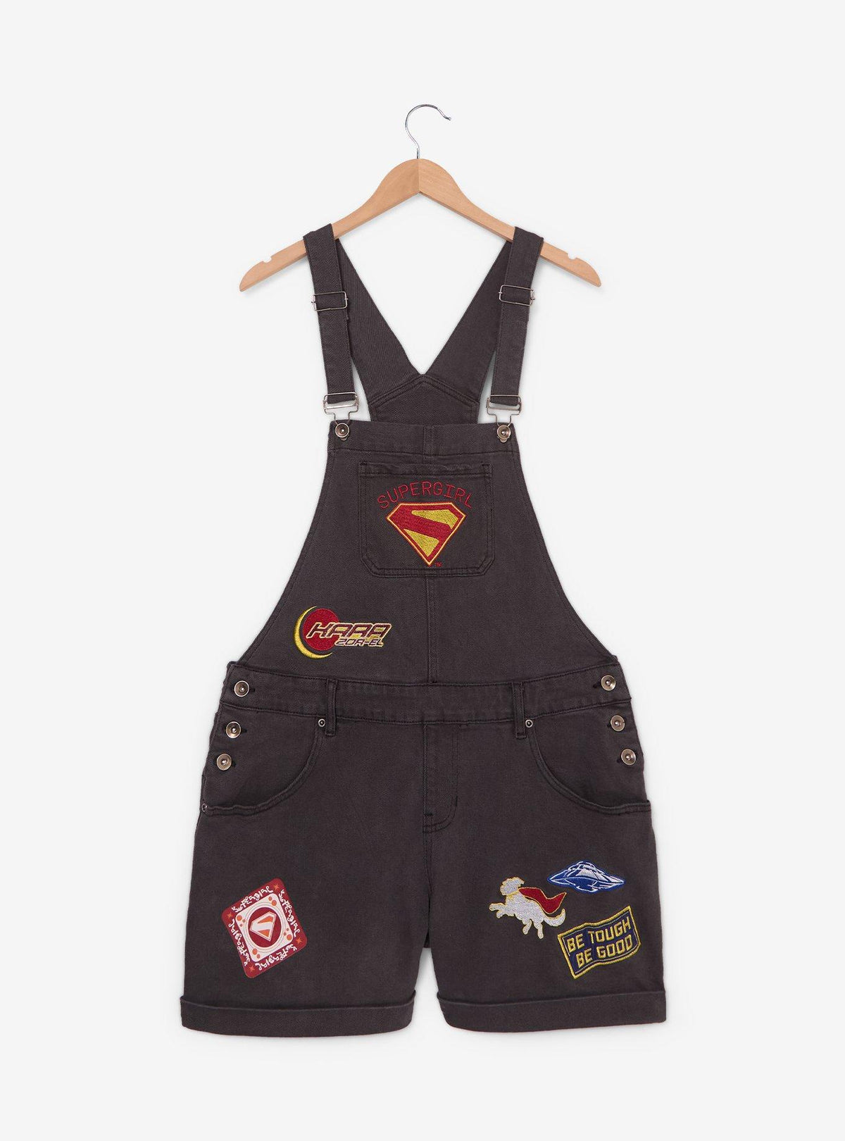 Jardinera corta Supergirl DC Comics para mujer talla grande