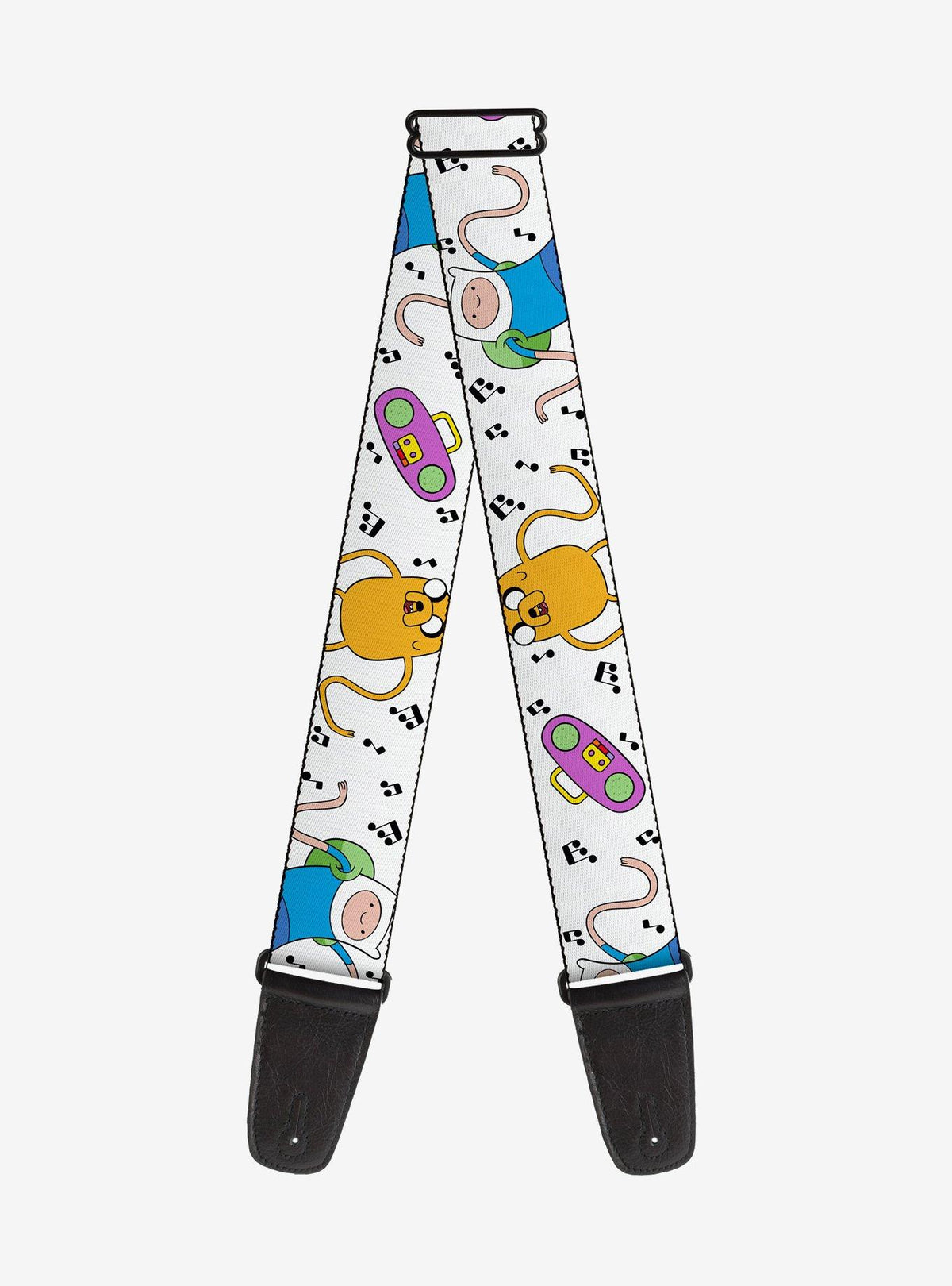 Correa para guitarra Adventure Time: Finn y Jake