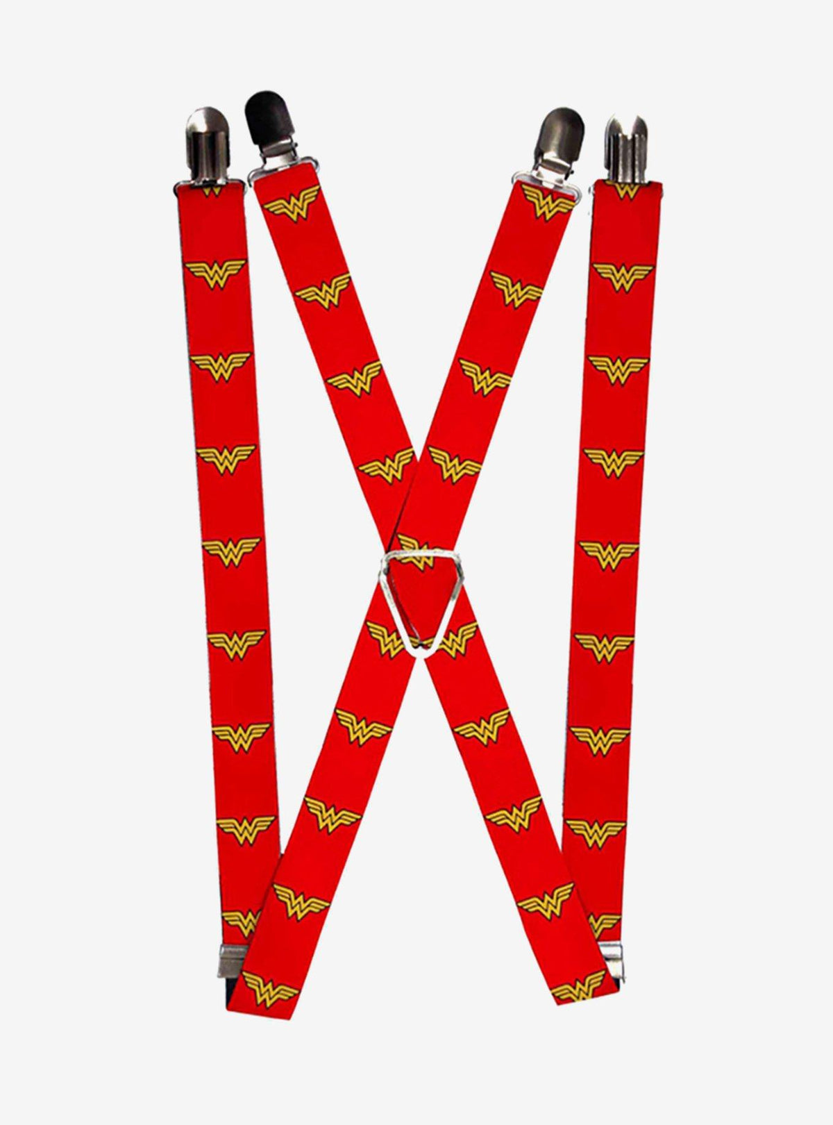 Tirantes con logo de Wonder Woman