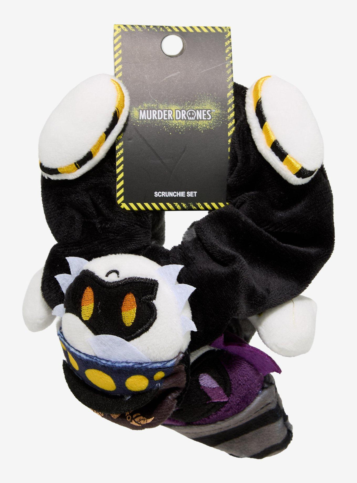 Set de coleteros de peluche Uzi y N de Murder Drones