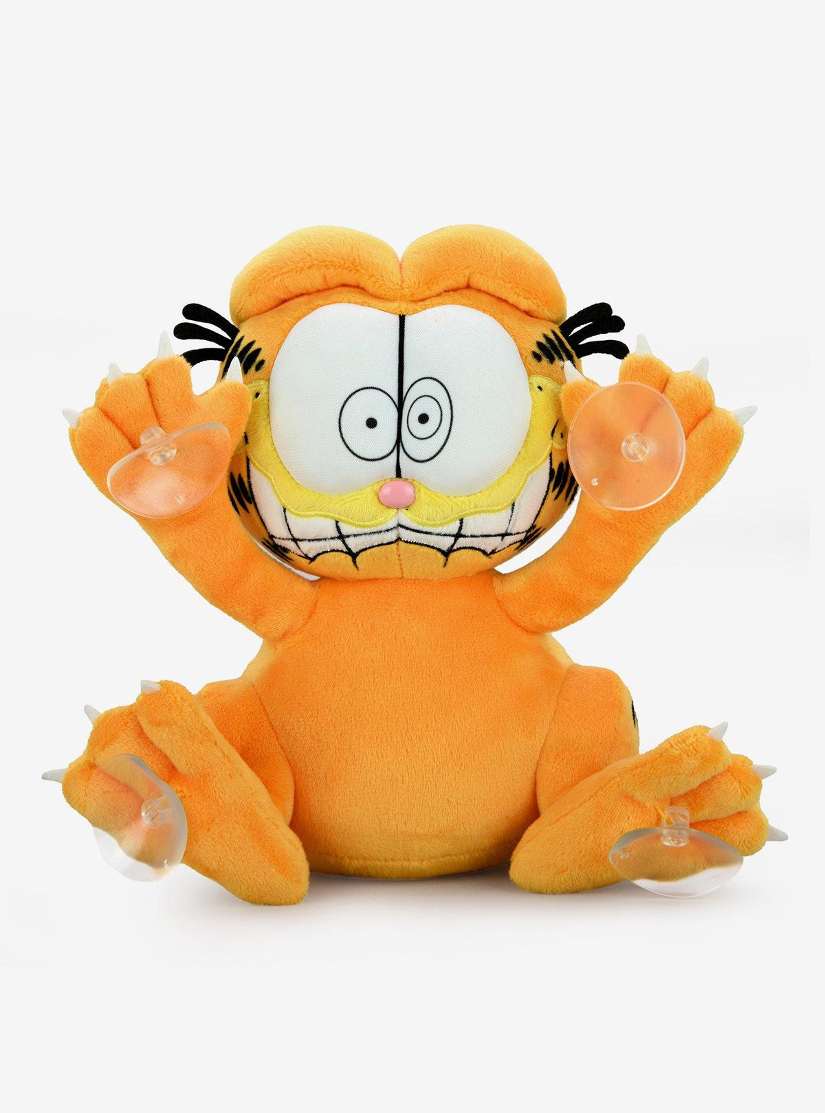 Peluche para ventana Garfield asustado