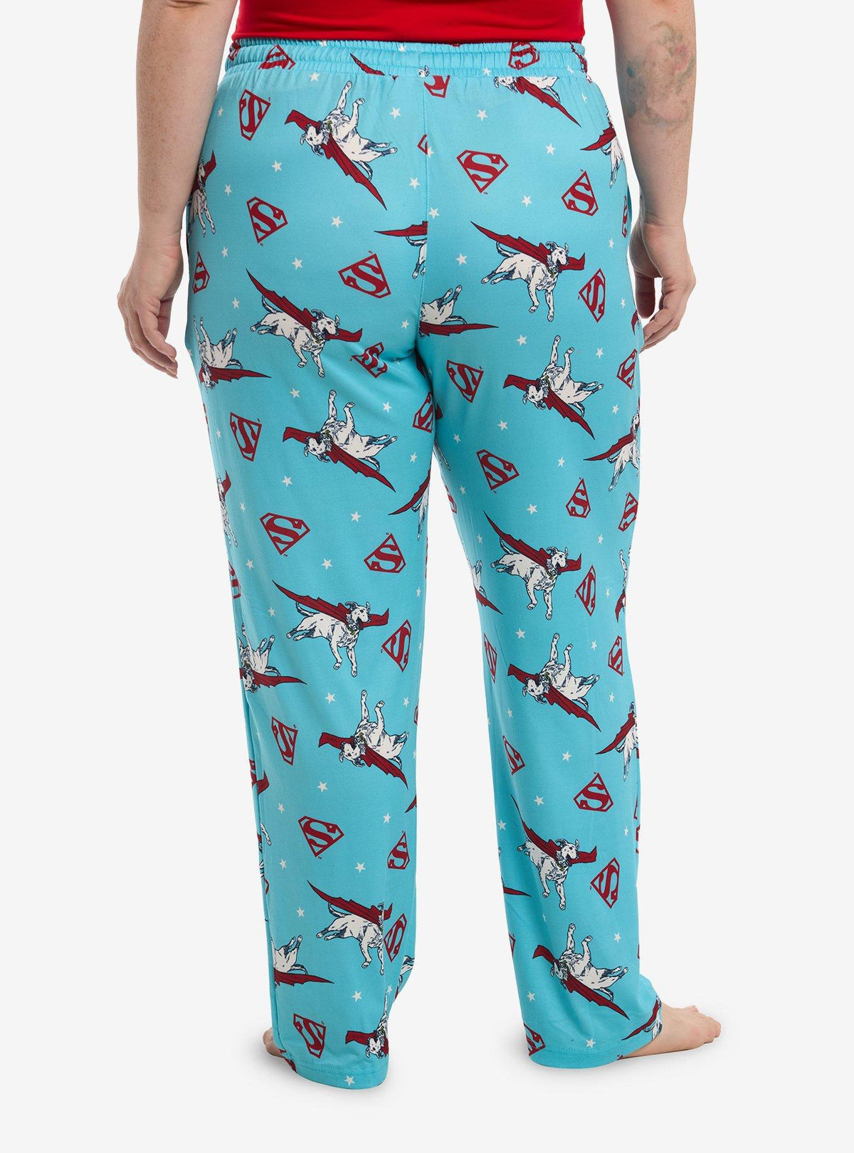 Pantalón de pijama DC Comics Supergirl y Krypto talla grande
