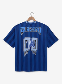 Camiseta de fútbol Mortal Kombat Sub-Zero