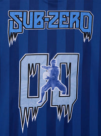 Camiseta de fútbol Mortal Kombat Sub-Zero