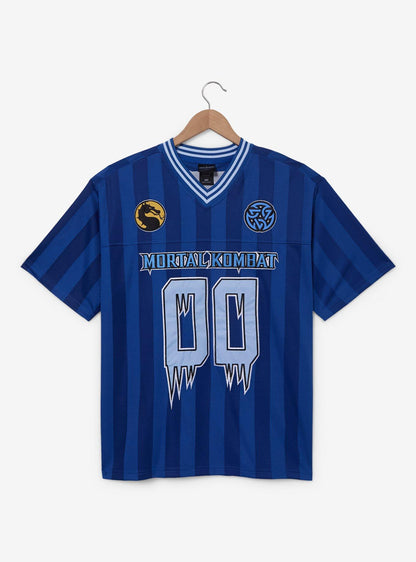 Camiseta de fútbol Mortal Kombat Sub-Zero