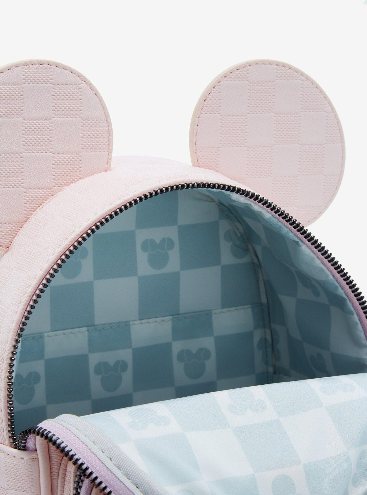 Cartera cruzada convertible Minnie Mouse rosada