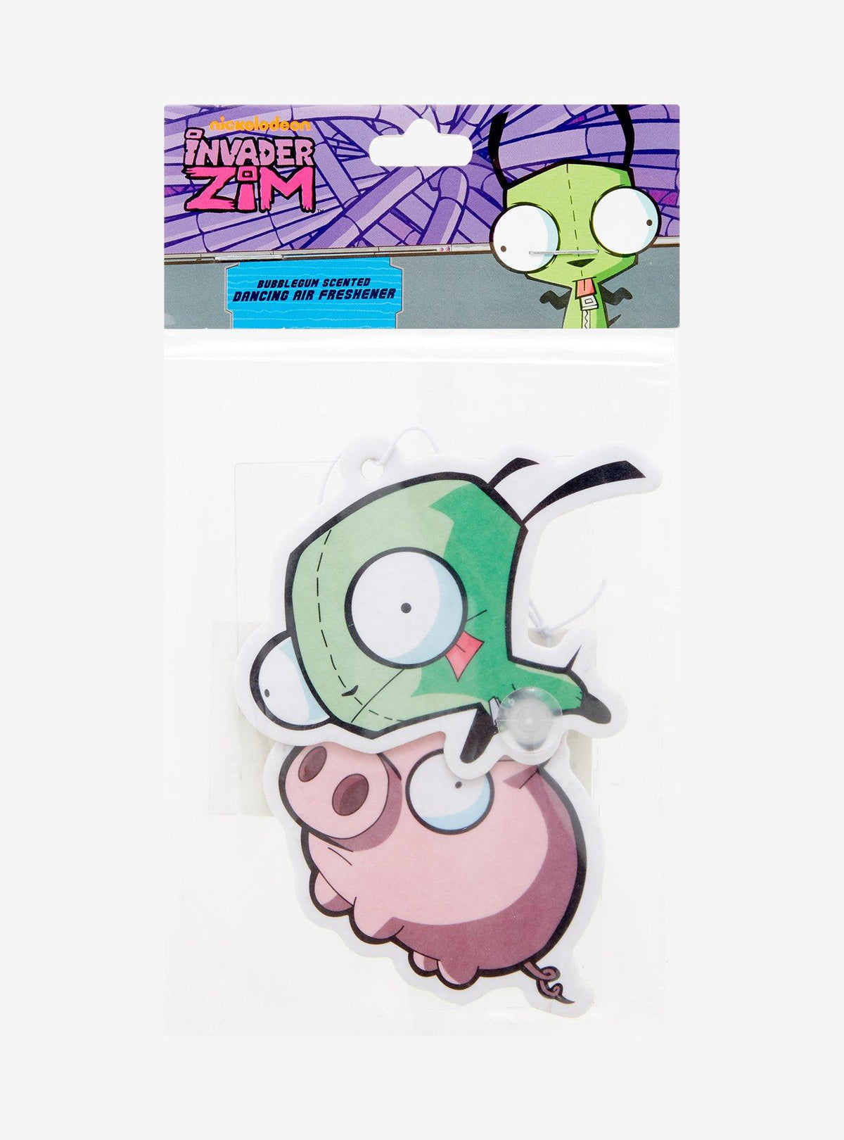 Ambientador Invader Zim de GIR y un cerdito
