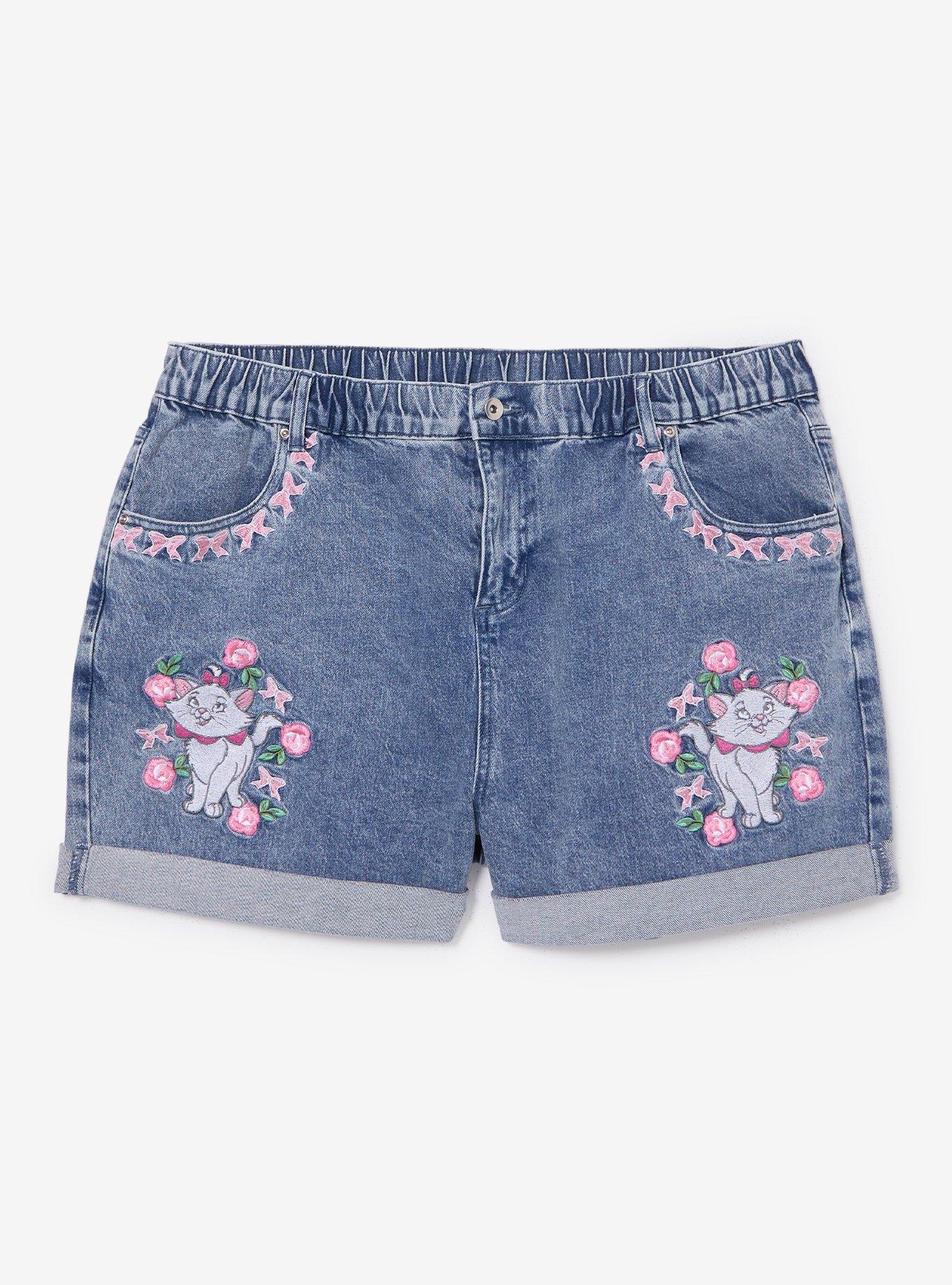 Short de tiro alto Marie Floral de The Aristocats