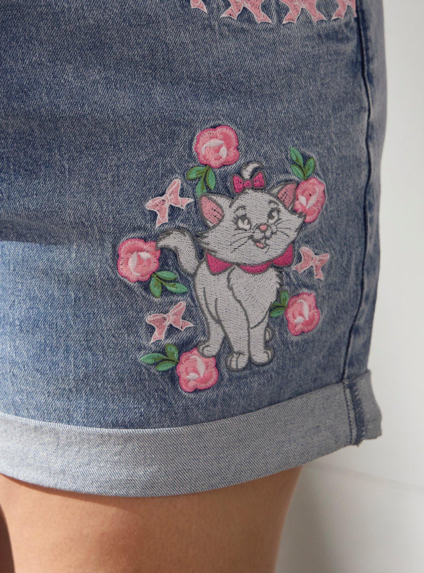 Short de tiro alto Marie Floral de The Aristocats