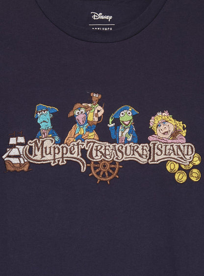 Polera mujer talla grande bordada Muppet Treasure Island