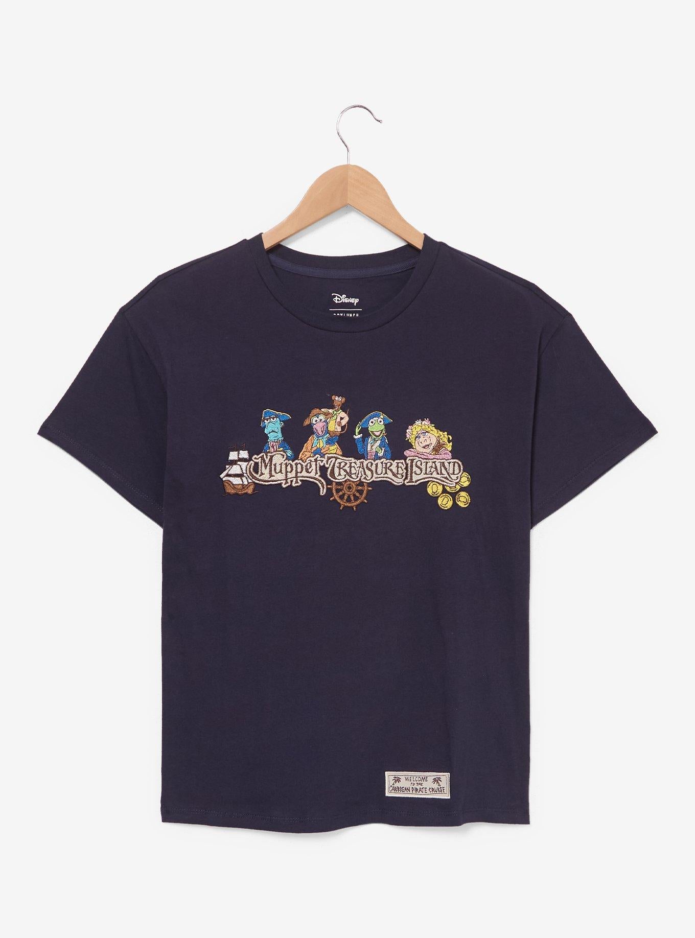 Polera mujer talla grande bordada Muppet Treasure Island
