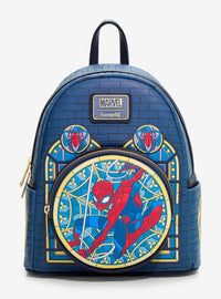 Mochila mini Marvel Spider-Man con diseño vitral