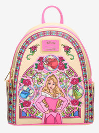 Mochila mini Aurora Sleeping Beauty con vitrales