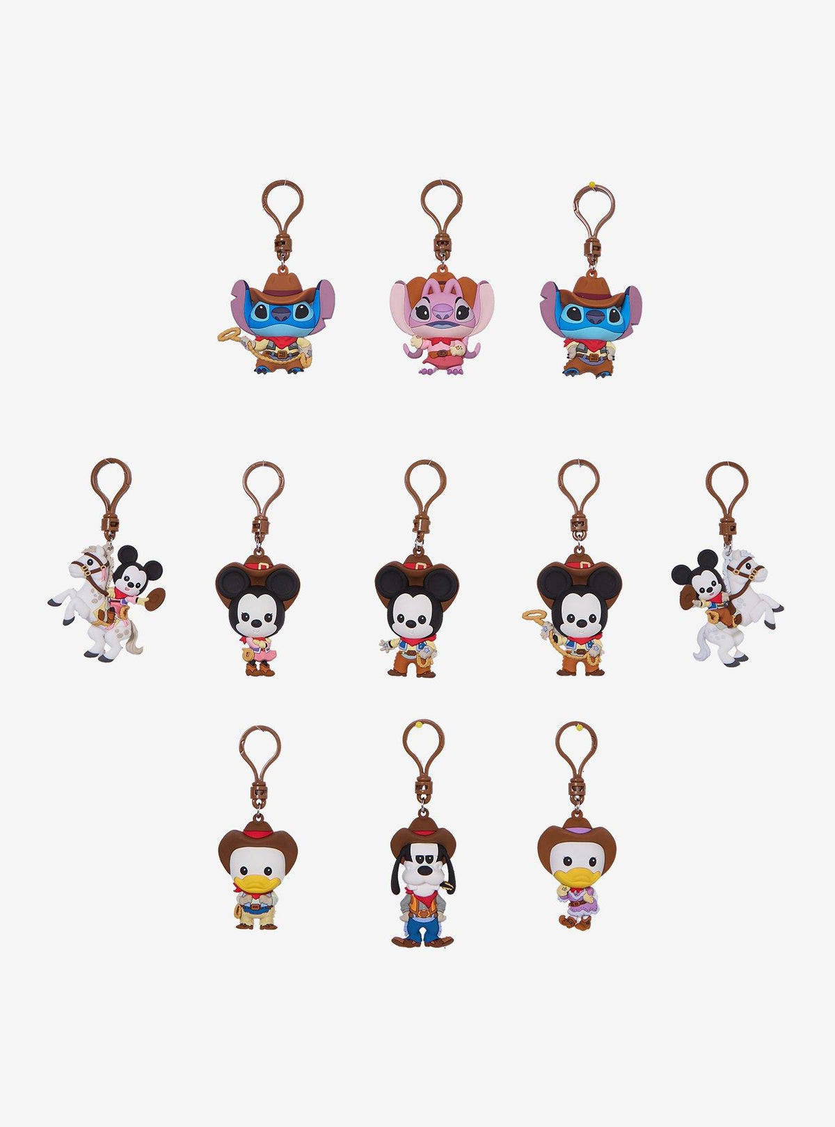 Clip para bolso sorpresa de personajes Disney del Oeste