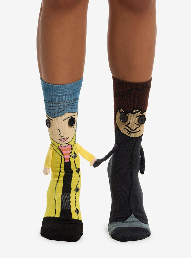 Calcetines magnéticos de Coraline y Wybie
