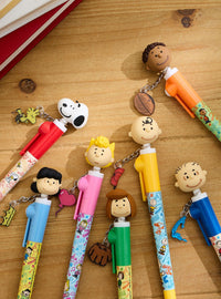Lápiz giratorio sorpresa de personajes Peanuts