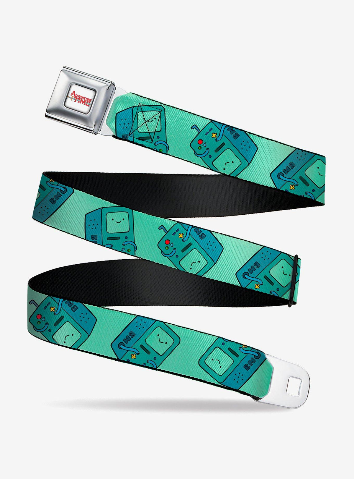 Cinturón Adventure Time BMO verde agua