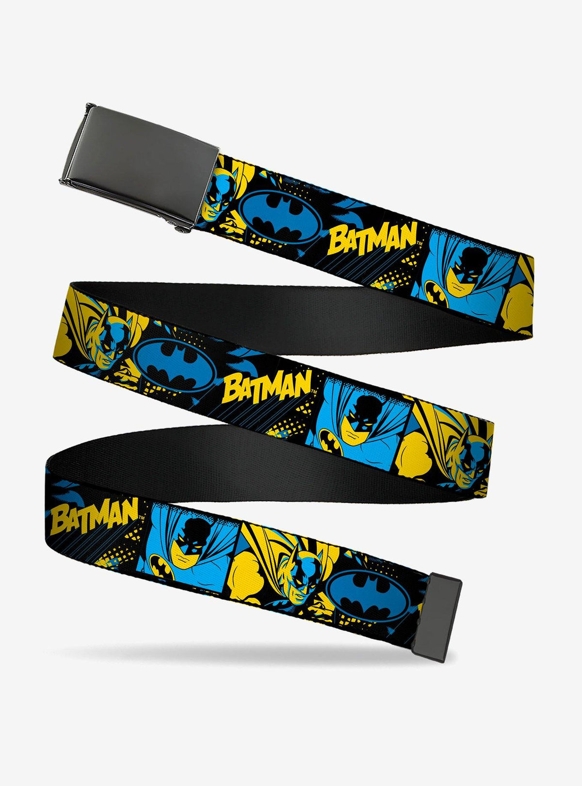 Cinturón Batman: poses y collage de logos